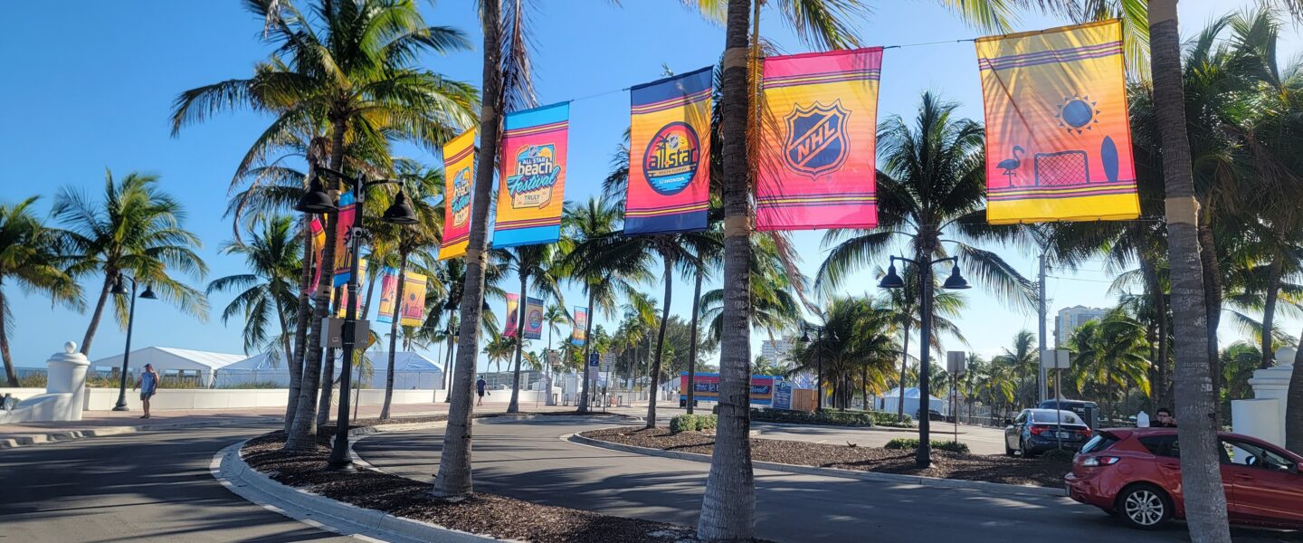 NHL All-Star Beach Festival - 2023 - Theming & Decor